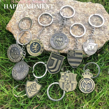 Football Clubs Team badge Metal Keyring