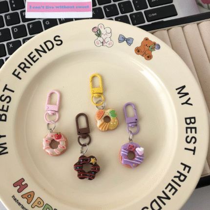 Tasty Donuts Bag Pendant