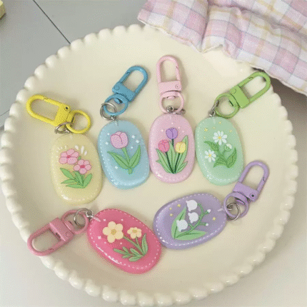 Framed Flower Bag Pendant