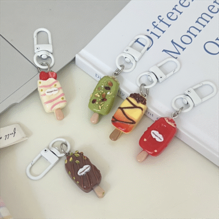 Cute Mini Ice Cream Pendants