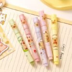 Cute Capybara 6pcs Fluorescents Highlighter Set - Image 7