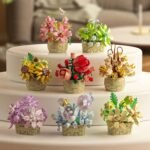 Cute Potted Flower Lego Bricks - Image 3