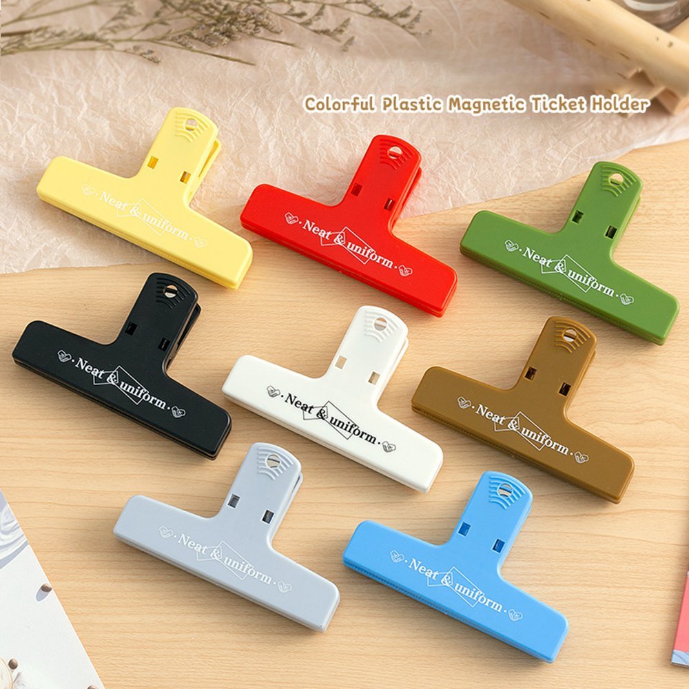 1088401197-2028310755.jpg Retro Magnetic Binder Clip - Image 1