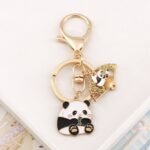 Panda Fan Cute Keyring - Image 3