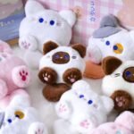 Cute Cat Fluffy Plush Brooch