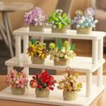 Cute Potted Flower Lego Bricks