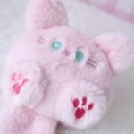 Cute Cat Fluffy Plush Brooch - Image 3