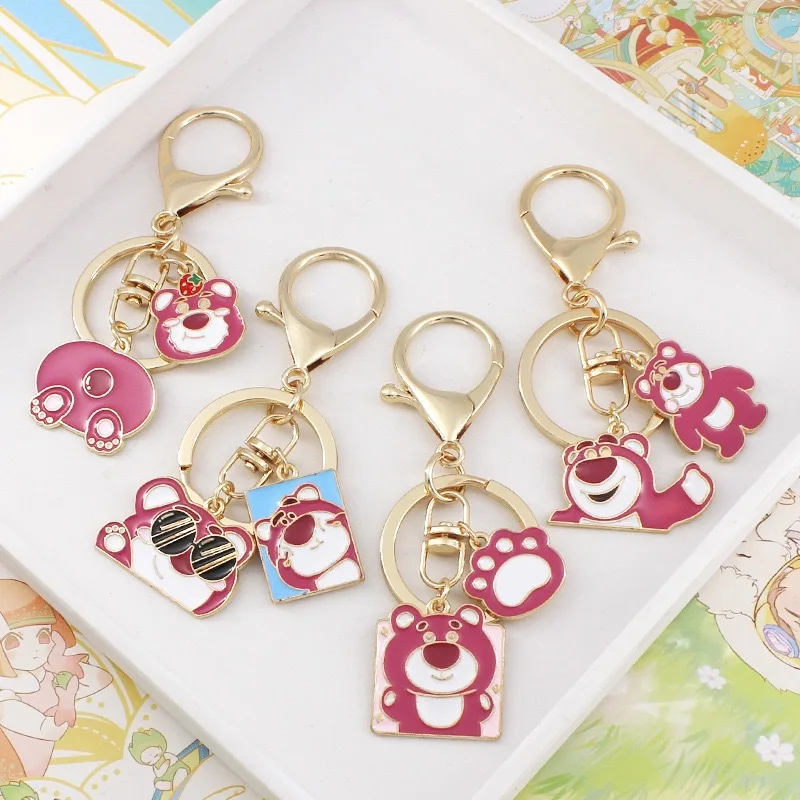 1089759725-576782105.webp Lotso Bear Cute Keyring - Image 1