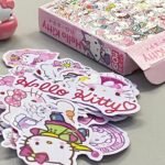Cute Sanrio Pokemon 60pcs/box Stickers - Image 8