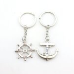 Ship Radar Anchor Couple Keyring - Image 3