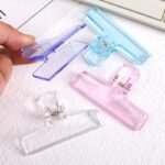 Transparent Acrylic Book Binder Clip - Image 6