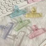 Transparent Acrylic Book Binder Clip - Image 2