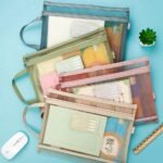 Transparent A4 Mesh File Bag