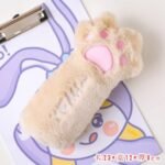 Cat Paw Fluffy Pencil Case - Image 5