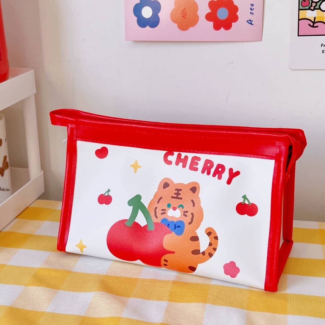 Cherry white red