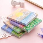 Oil Pastel Scenery Sticky Notes - Image 2