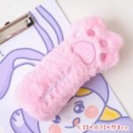 Cat Paw Fluffy Pencil Case - Image 4
