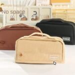 Large Capacity Japanese Style Pencil Case - Image 3