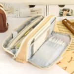 Large Capacity Japanese Style Pencil Case - Image 2