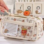 Kawai Multi Pocket Pencil Case