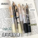 European Style Vintage Rose 6pcs Gel Pen Set - Image 7
