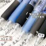 European Style Vintage Rose 6pcs Gel Pen Set - Image 6