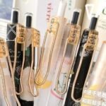 European Style Vintage Rose 6pcs Gel Pen Set - Image 8