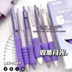 6pcs/set Soft Cloud Grip Gel Pen - Image 7