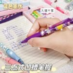 Sanrio Kawai Erasable 6pcs Blue ink Pen Set - Image 6
