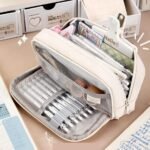 Aesthetic Button Rope Pencil Case - Image 3