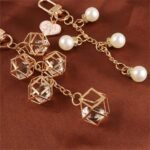 Pearl Tassel Crystal Keychain - Image 3