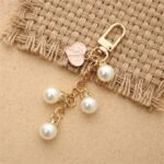 Pearl Tassel Crystal Keychain - Image 5