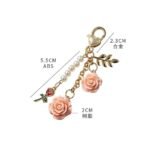 Rose Camellia Keychain - Image 4
