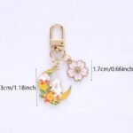 Moon Rabbit Keyring - Image 2