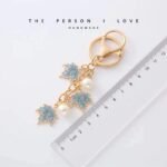 Maple Leaf Pearl Keychain - Image 2