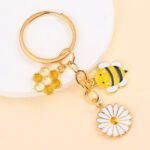 Cute Bee Keychain - Image 2