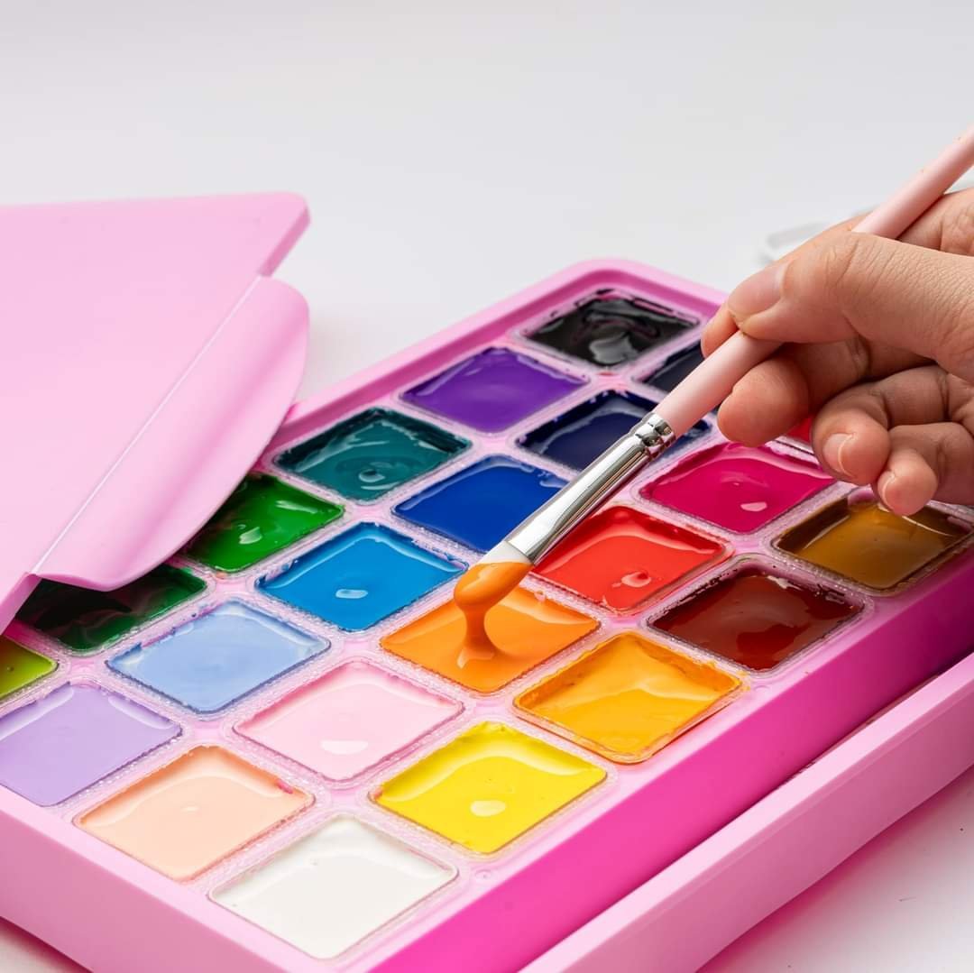 FB_IMG_1722538900478-1.jpg HIMI GOUACHE PAINT SET, 30G/ml, JELLY CUP - Image 1