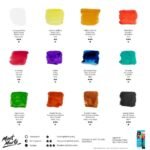 Mont Marte Watercolour Paints Signature 12pc x 12ml - Image 9
