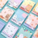 Cartoon Rabbit Bear Kawai Sticky Notes 90 Sheets