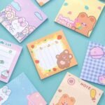Cartoon Rabbit Bear Kawai Sticky Notes 90 Sheets - Image 4