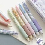 0.5mm Plaid Pattern Series Gel Pen - Image 2