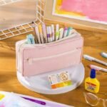 Large Capacity Aesthetic Basic Pencil Bag - Image 2