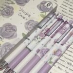 Floral/Kawai 6pcs/Set Gel Pen - Image 6