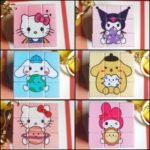 Cute Sanrio Rubiks Cube Keyring - Image 2