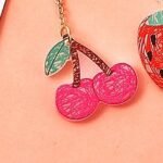 Cute Acrylic Fruits Bookmark - Image 3
