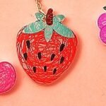 Cute Acrylic Fruits Bookmark - Image 5