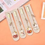 Cute Chinese Cat Bookmark