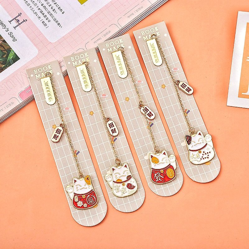IMG-20230523-WA0027-01-1.jpeg Cute Chinese Cat Bookmark - Image 1