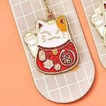 Cute Chinese Cat Bookmark - Image 3