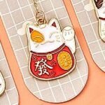 Cute Chinese Cat Bookmark - Image 5